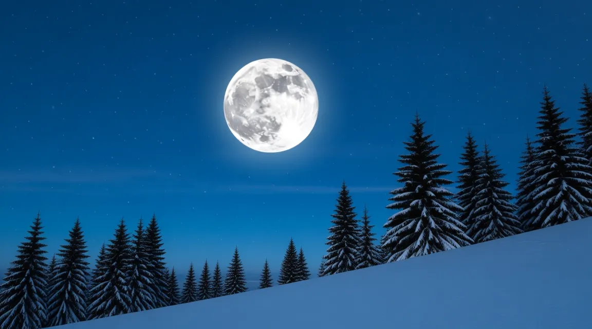 pleine lune des neiges glaces fevrier 2026
