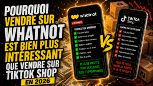 pourquoi vendre sur whatnot vs tiktok shop